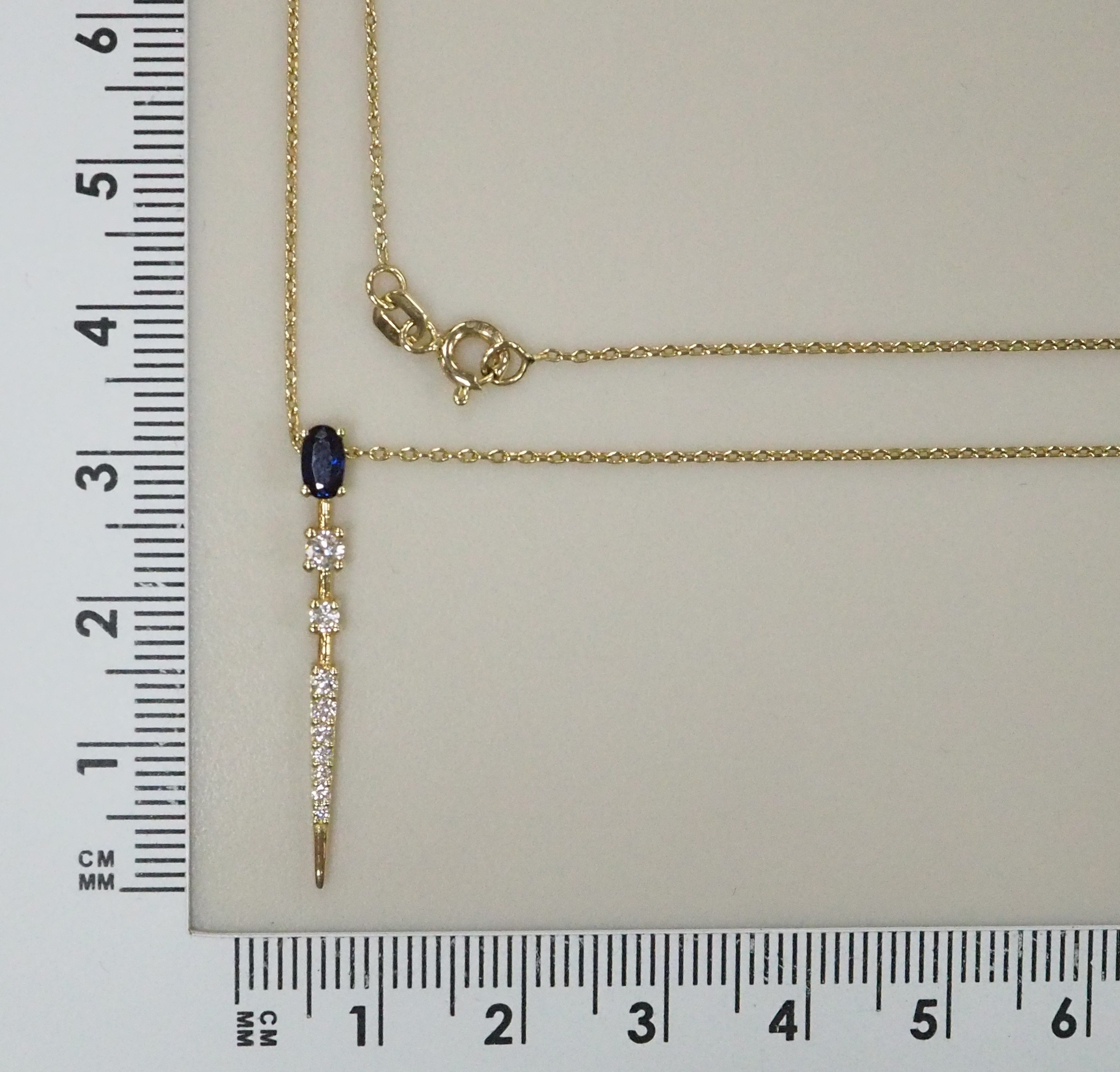 10711-000134 Колье (Au 585)